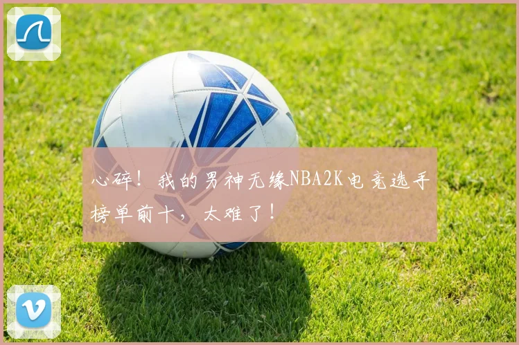 心碎！我的男神无缘NBA2K电竞选手榜单前十，太难了！